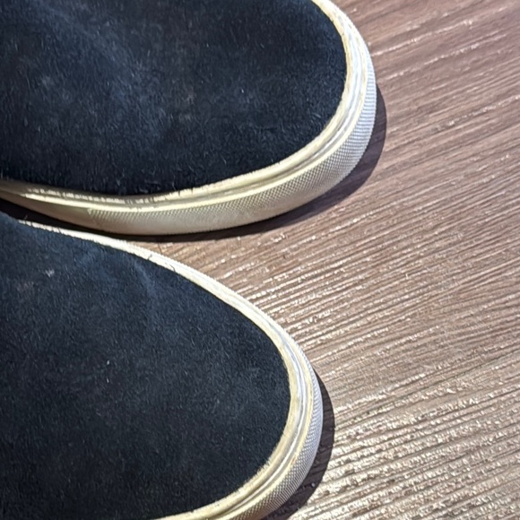 UGG Declan Black Suede Fur-Lined Boots - Picture 7 of 7